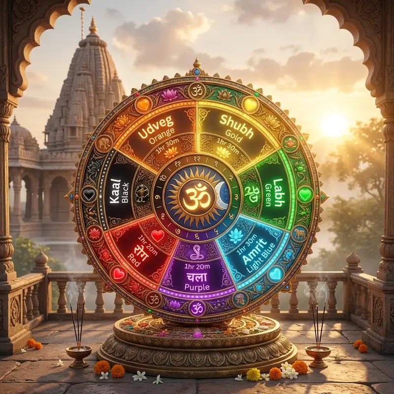 Choghadiya Calculator 2026: Daily Muhurat Guide — Shubh, Labh & Amrit Timing