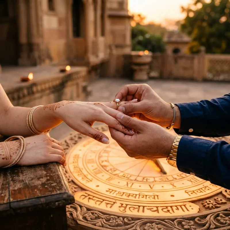 How to Use Choghadiya for Engagement, Roka, and Ring Ceremony