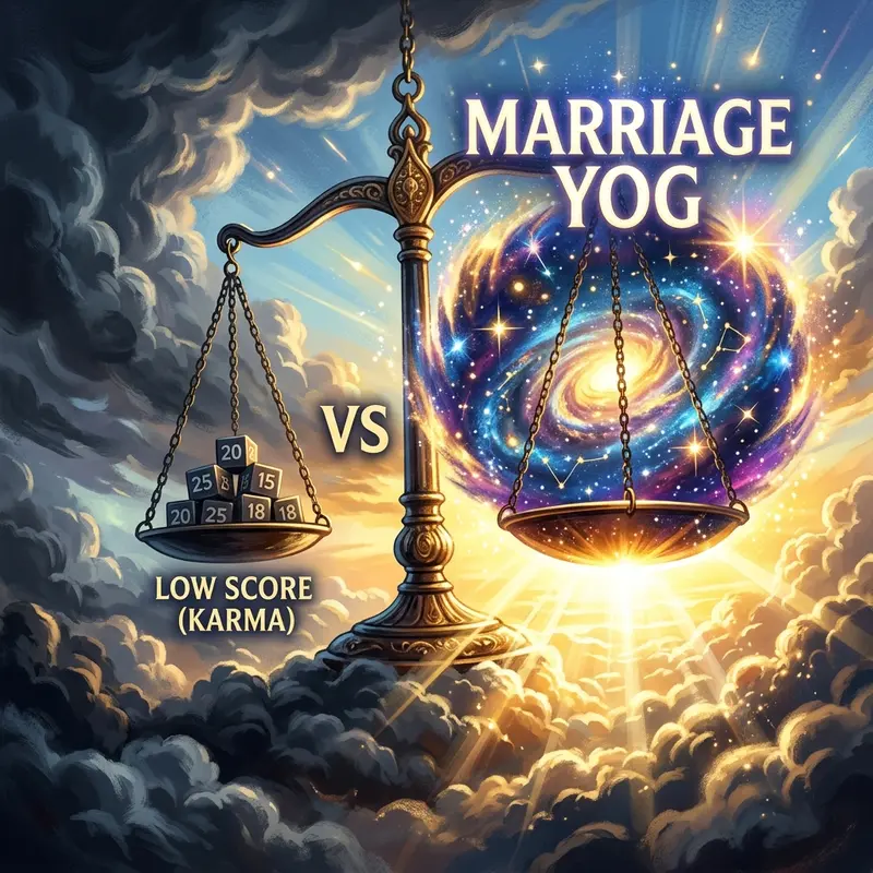 Low Guna Score but Strong Marriage Yog? How to Decide Safely