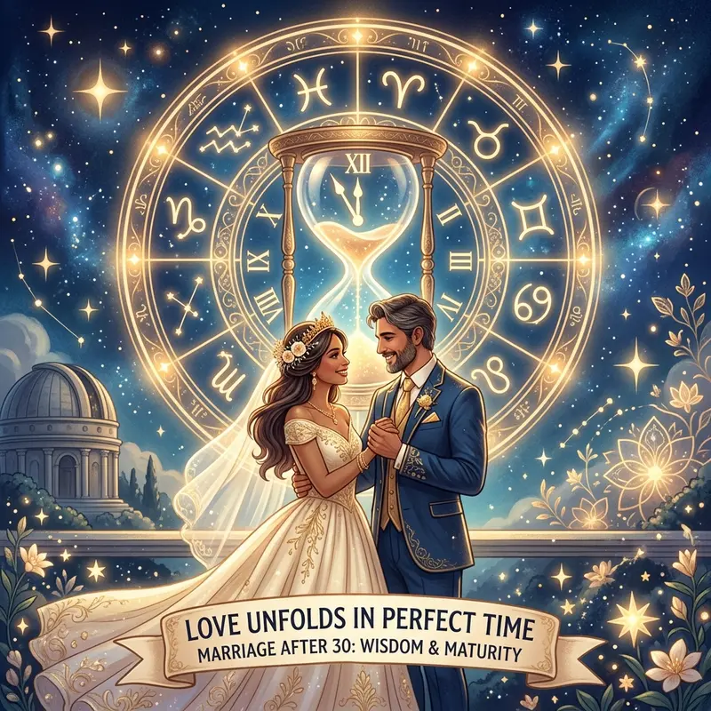 Marriage After 30: Astrology Factors That Improve Match Quality